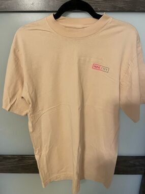 Cream Short-Sleeve Graphic Tee